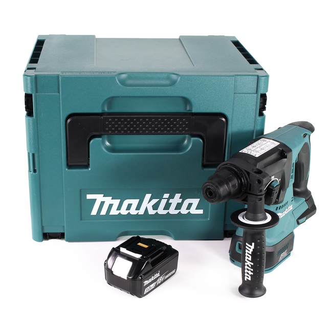 Makita DHR 242 F1J Akku Bohrhammer 18V 2,0J SDS-plus Brushless + 1x Akku 3,0Ah + Makpac - ohne Ladegerät