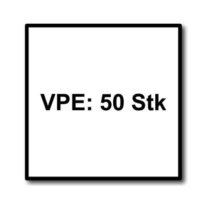 Fischer ULTRACUT FBS II Betonschraube 8x80mm 30/15 50 Stk. Sechskantkopf SW13 U-Scheibe TX40 galvanisch verzinkt ( 536853 ) + Stahl Beton Bohrer SDS-Plus 10x215 ( B-58213 )