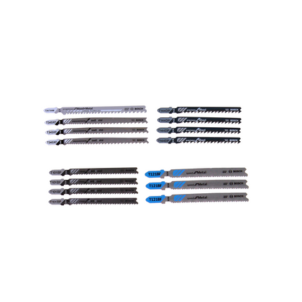 Sierra de calar DIY Bosch PST 670 (CT) 500W + Juego de hojas de sierra de calar Bosch 15 piezas. + maleta