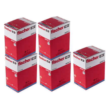 Cheville à cavité Fischer DUOTEC 10 50mm 250 pièces (5x 537258)