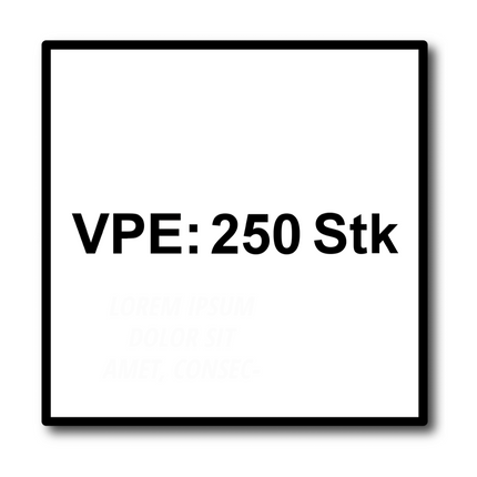 Cheville à cavité Fischer DUOTEC 10 50mm 250 pièces (5x 537258)