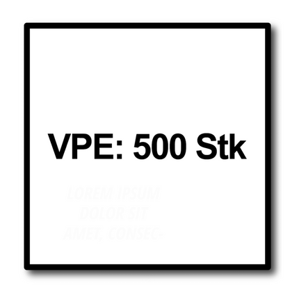 Cheville à cavité Fischer DUOTEC 10 50mm 500 pièces (10x 537258)