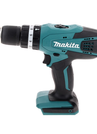 Makita HP 457 DW ( Serie-G ) Trapano avvitatore con percussione a batteria 18V / 42Nm in valigetta + 1x Batteria 1,5 Ah + Caricabatterie