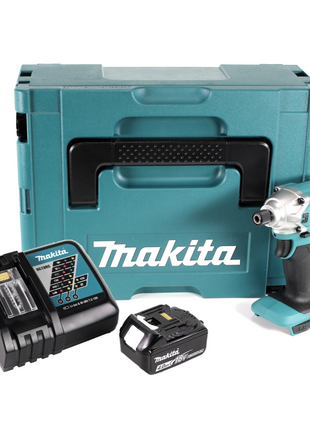 Makita DTD 156 RM1J Akku Schlagschrauber 18V 155Nm + 1x Akku 4,0Ah + Ladegerät + Makpac - Toolbrothers