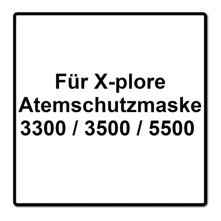 Dräger X-plore P3 R Filtres à baïonnette pour X-plore 3300 / 3500 / 5500 ( 6738011 )