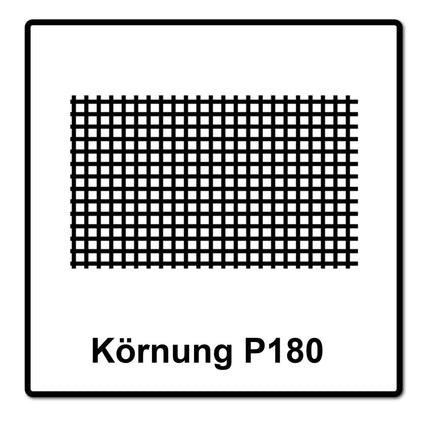 Mirka Goldflex Soft Rotolo di carta abrasiva 115x125mm, P180, 200 fogli ( 2912707018 )