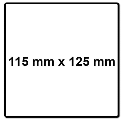 Mirka Goldflex Soft Rotolo di carta abrasiva 115x125mm, P220, 200 fogli ( 2912707022 )