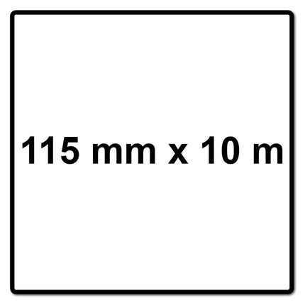 Mirka ABRANET Schleifpapier Rolle 115mm x 10m P120 Schleifrolle Klett ( 545BY001123R )