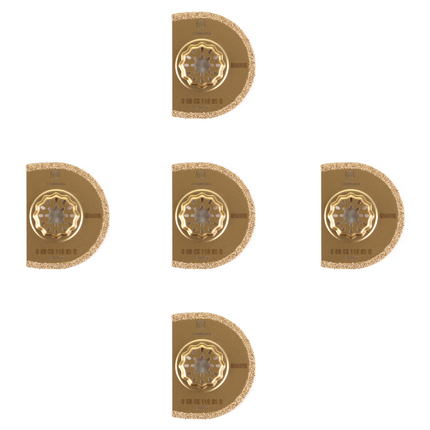 Brzeszczot Fein z węglików spiekanych, 75 mm, Starlock 5 sztuk ( 63502118230 )