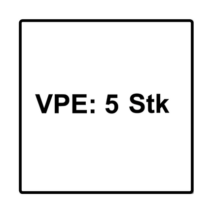 Brzeszczot Fein z węglików spiekanych, 75 mm, Starlock 5 sztuk ( 63502118230 )