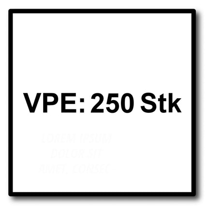 Makita 5x carta vetrata velcro 125mm K80 250 pezzi ( 5x P-43642 ) per DBO BO DCW DWE GEX PEX SXE BOS