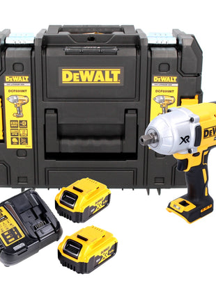 Akumulatorowy klucz udarowy DeWalt DCF 899 P2 18 V 950 Nm 1/2" bezszczotkowy + 2x akumulator 5,0 Ah + ładowarka + TSTAK