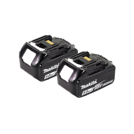 Cortacésped a batería Makita DLM 431 T2 36V (2x18V) 43cm + 2x batería 5.0Ah - sin cargador