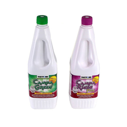 THETFORD 2x 1,5l Sanitär Bio Toiletten Flüssigkeit Reinigungs Set ( 30397CN )