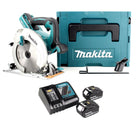 Makita DHS 710 RGJ 36V akumulatorowa pilarka tarczowa Li-Ion 190 mm + 2x akumulator 6.0Ah + ładowarka + Makpac