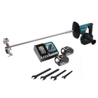 Makita DUT 130 RM Akku Rührgerät 18V M14 Brushless + 2x Akku 4,0Ah + Ladegerät