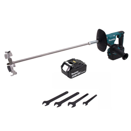 Makita DUT 130 G1 cordless mixer 18V M14 Brushless + 1x battery 6,0Ah - without charger