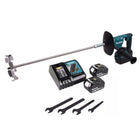 Makita DUT 130 RG Mélangeur sans fil 18V M14 Brushless + 2x batterie 6,0Ah + chargeur