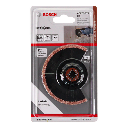 Bosch ACZ 85 RT3 Segmentsägeblatt Carbide-RIFF 85 mm Starlock K30 ( 2608661642 )