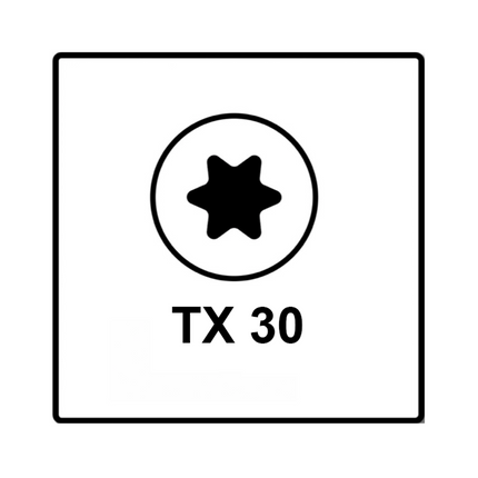 Fischer Power-Fast II FPF II tornillo para aglomerado 6,0x110 mm 100 piezas (670459) cabeza avellanada con rosca parcial Torx, galvanizado, pasivado azul