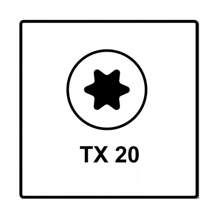 Fischer Power-Fast II FPF II Chipboard Screw 3,0x30mm, Pan head, Torx, Full thread, Blue zinc plated, 200pcs. (670102)