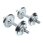 inSPORTline Kurzhantel Set 2x 10kg Gusseisen ( 2x Kurzhantelstange + 4x Gewicht 2,5 kg + 4x Gewicht 1,25 kg ) YLDS11 - Toolbrothers