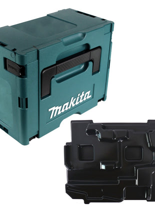 Valigetta portautensili Makita MAKPAC 3 con inserto per BJV DJV 141 181 ( 821551-8 + 837789-5 )