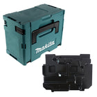 Makita MAKPAC 3 Maleta de herramientas con inserto para BJV DJV 141 181 (821551-8 + 837789-5)