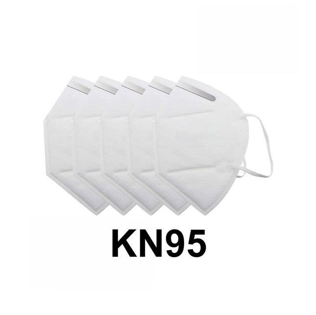 5x Mundschutz Atemschutz Maske KN95 95% Filterleistung FPP2 vergleichbar 4-lagig