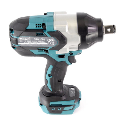 Avvitatore a impulsi a batteria Makita DTW 1001 ZJ 18V 3/4" 1050Nm brushless + Makpac - senza batteria, senza caricabatterie