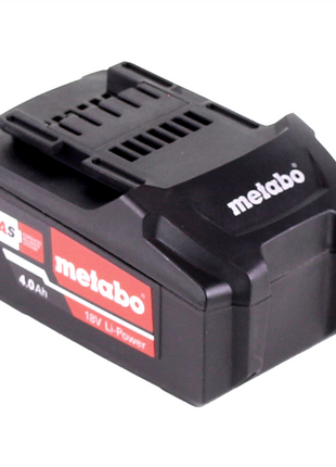 Metabo Battery Set : 4x Li-Power Batteries 4.0 Ah 18 V CAS Li-Ion with charge level indicator (4x 625027000)