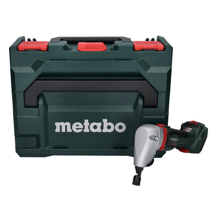 Metabo NIV 18 LTX BL 1.6 Grignoteuse sans fil 18 V Brushless ( 601614840 ) Solo + Coffret metaBOX - sans batterie, sans chargeur