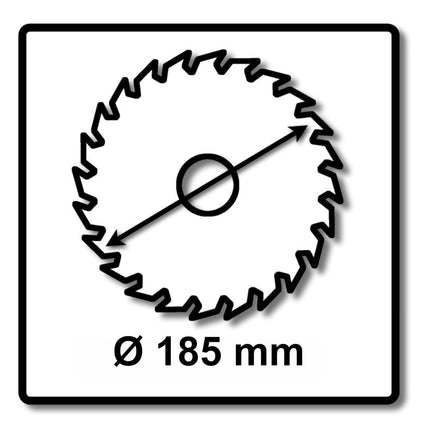 Makita SPECIALIZED Kreissägeblatt 185 x 30 x 2 mm 40 Zähne ( B-33174 )