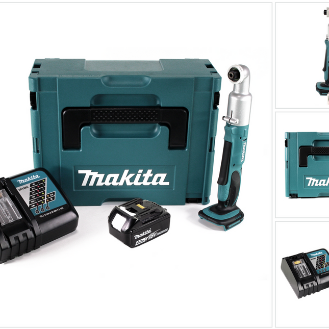 Makita DTL 061 RM1J Llave de impacto sin cable 18V 1/4" 60Nm + 1x batería recargable 4.0Ah + cargador + Makpac