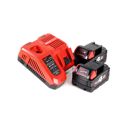 Milwaukee M18 BMT-402 Akku Multifunktionswerkzeug 18 V + 2x Akku 4,0 Ah + Ladegerät