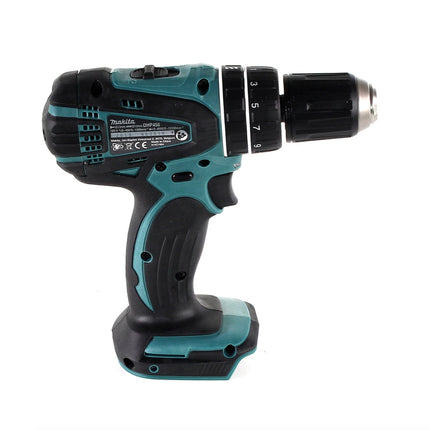 Makita DHP 456 ZJ Trapano avvitatore con percussione a batteria 18V 50 Nm + Valigetta Makpac - senza batteria, senza caricatore