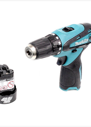 Makita DF 330 D 10,8 V Li-Ion Akku Bohrschrauber GRÜN mit 1x Makita BL1013 Akku, ohne Lader, ohne Koffer - Toolbrothers