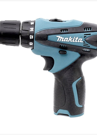 Makita DF 330 D 10,8 V Li-Ion Akku Bohrschrauber GRÜN mit 1x Makita BL1013 Akku, ohne Lader, ohne Koffer - Toolbrothers