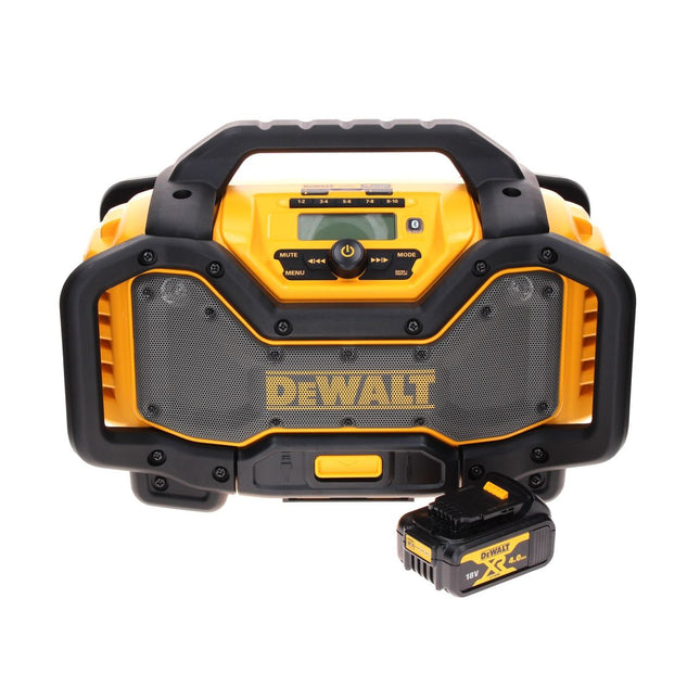 Radio sans fil DeWalt DCR 027 N DAB+ 10,8-18,0 V + 1 batterie 4,0 Ah - sans chargeur