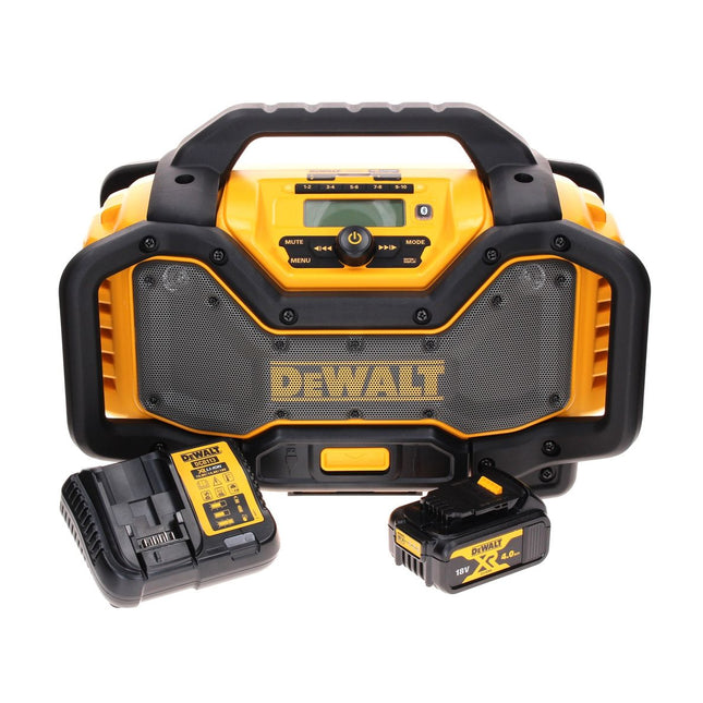 Radio sans fil DeWalt DCR 027 M1 DAB+ 10,8-18,0 V + 1 batterie 4,0 Ah + chargeur