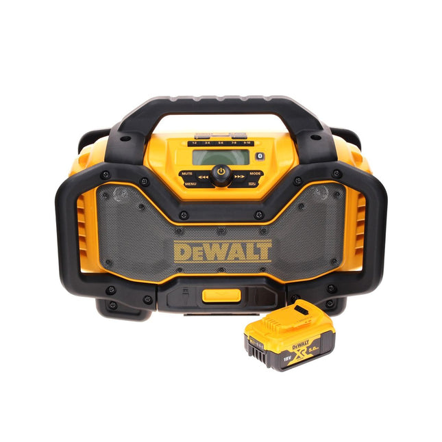 Radio sans fil DeWalt DCR 027 N DAB+ 10,8-18,0 V + 1 batterie 5,0 Ah - sans chargeur