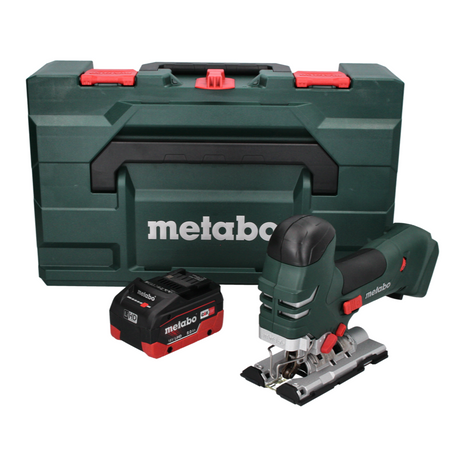 Metabo STA 18 LTX 140 Scie sauteuse sans fil 18V + 1x Batterie 8,0Ah + Coffret MetaBOX - sans chargeur