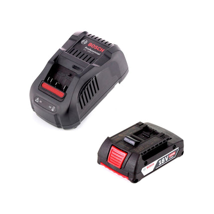Taladro atornillador inalámbrico Bosch GSR 18V-28 18V 63Nm + 1x batería 2,0Ah + cargador + 19 piezas. Juego de brocas + juego de puntas de 32 piezas + L-Boxx