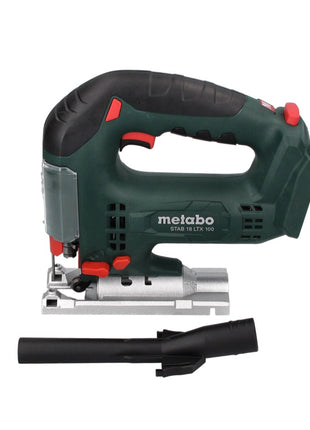 Sierra de calar a batería Metabo STAB 18 LTX 100 18 V + 1x batería LiHD 4,0 Ah + MetaBOX - sin cargador