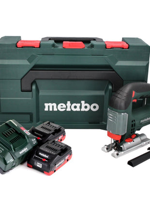 Metabo STAB 18 LTX 100 Akku Stichsäge 18 V + 2x LiHD Akku 4,0 Ah + Ladegerät + MetaBOX