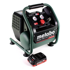 Metabo Power 160-5 18 LTX BL OF Compresseur sans fil 18 V 8,0 bar Brushless + 1x bloc batterie LiHD 4,0 Ah - sans chargeur