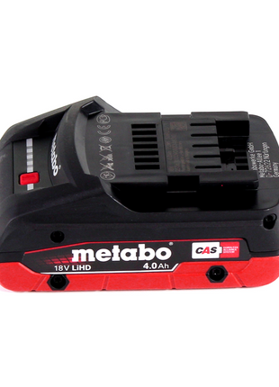 Metabo Power 160-5 18 LTX BL OF Cordless compressor 18 V 8.0 bar Brushless + 1x LiHD battery pack 4.0 Ah - without charger