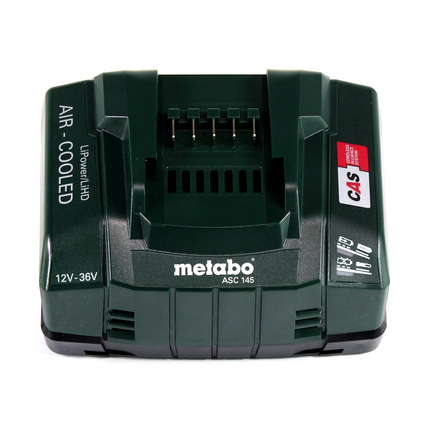 Metabo Power 160-5 18 LTX BL OF Compresor sin cable 18 V 8,0 bar sin escobillas + 1x batería LiHD 4,0 Ah + cargador