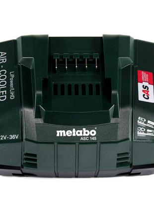 Metabo Power 160-5 18 LTX BL OF compresseur sans fil 18 V 8,0 bar sans brosse + 1x accu LiHD 5,5 Ah + chargeur