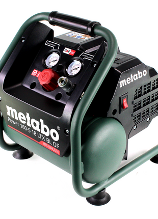 Metabo Power 160-5 LTX BL OF Compressore a batteria 18 V 8,0 bar ( 601521850 ) - senza batterie, senza caricabatterie